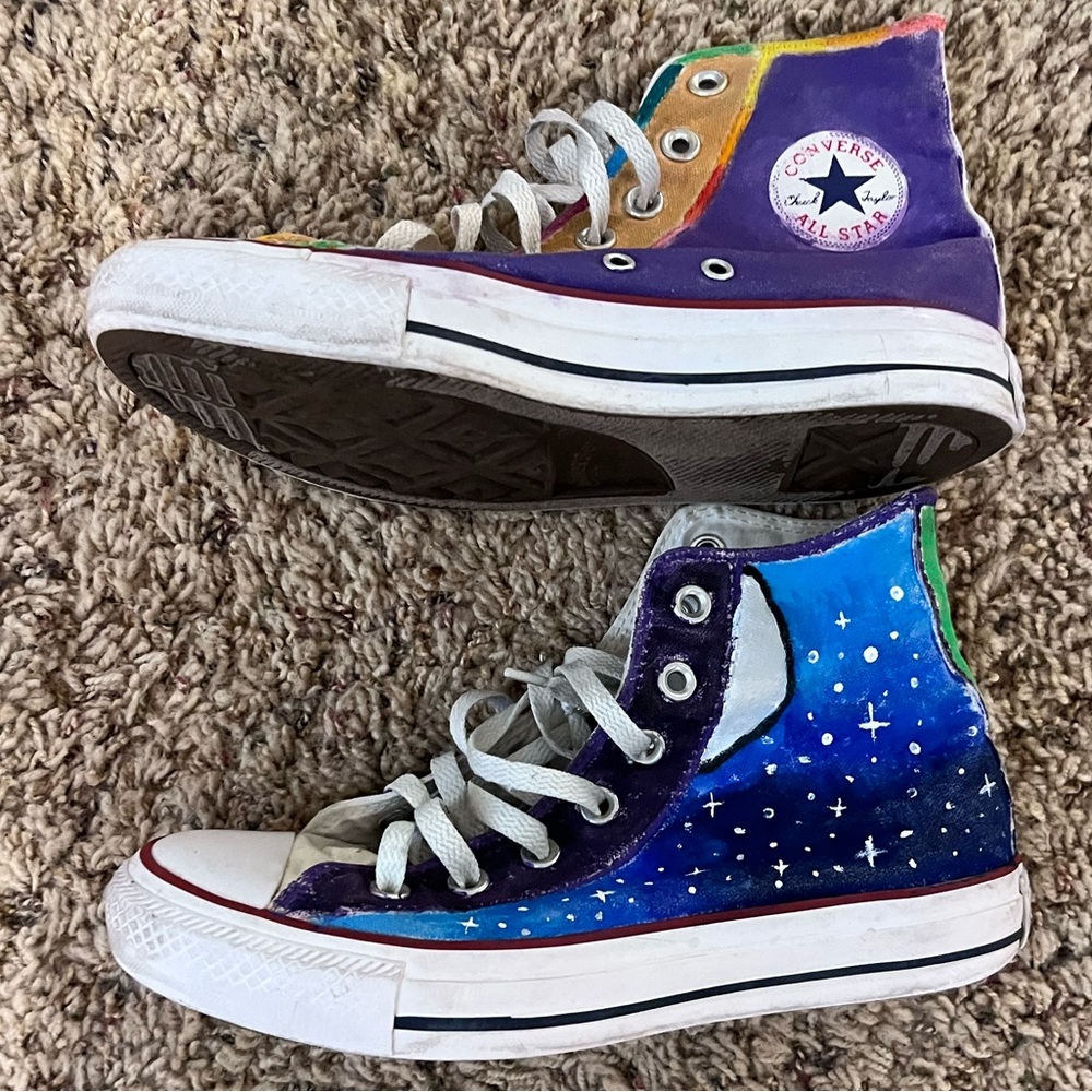 Converse All Star Custom Painted Sneakers